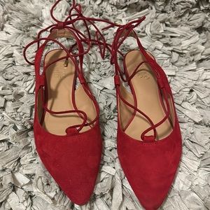 Franco Sarto Snap Ballet Flat